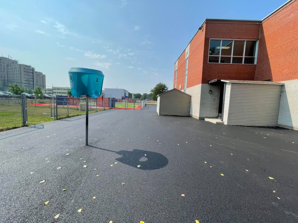 Travaux pavage municipalité