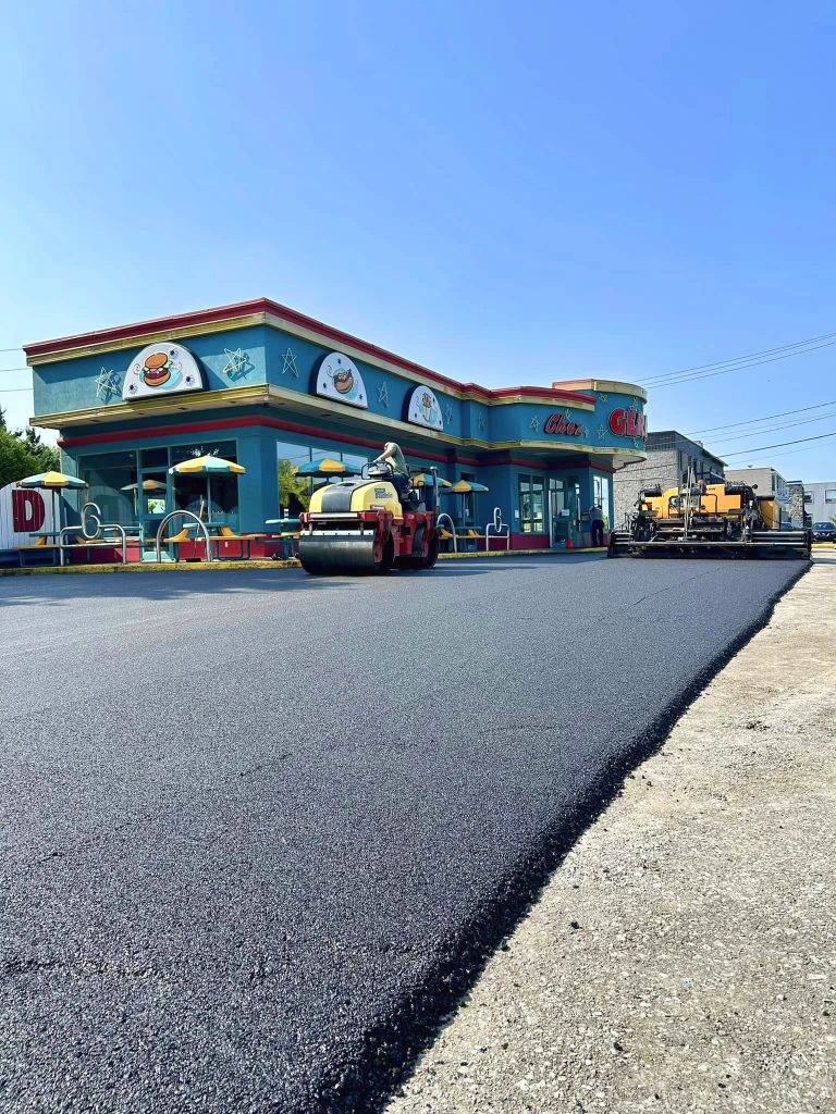 Pavage industriel à Sainte-Anne-des-Plaines