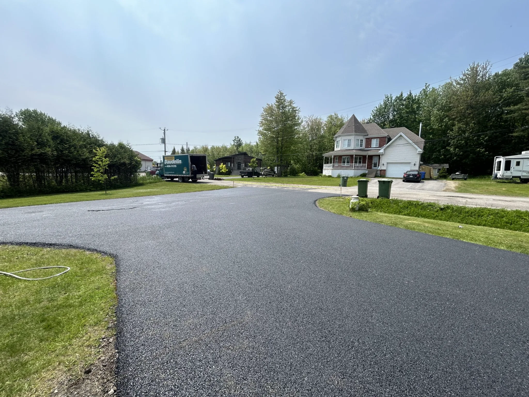Réalisation pavage résidentiel à Laval