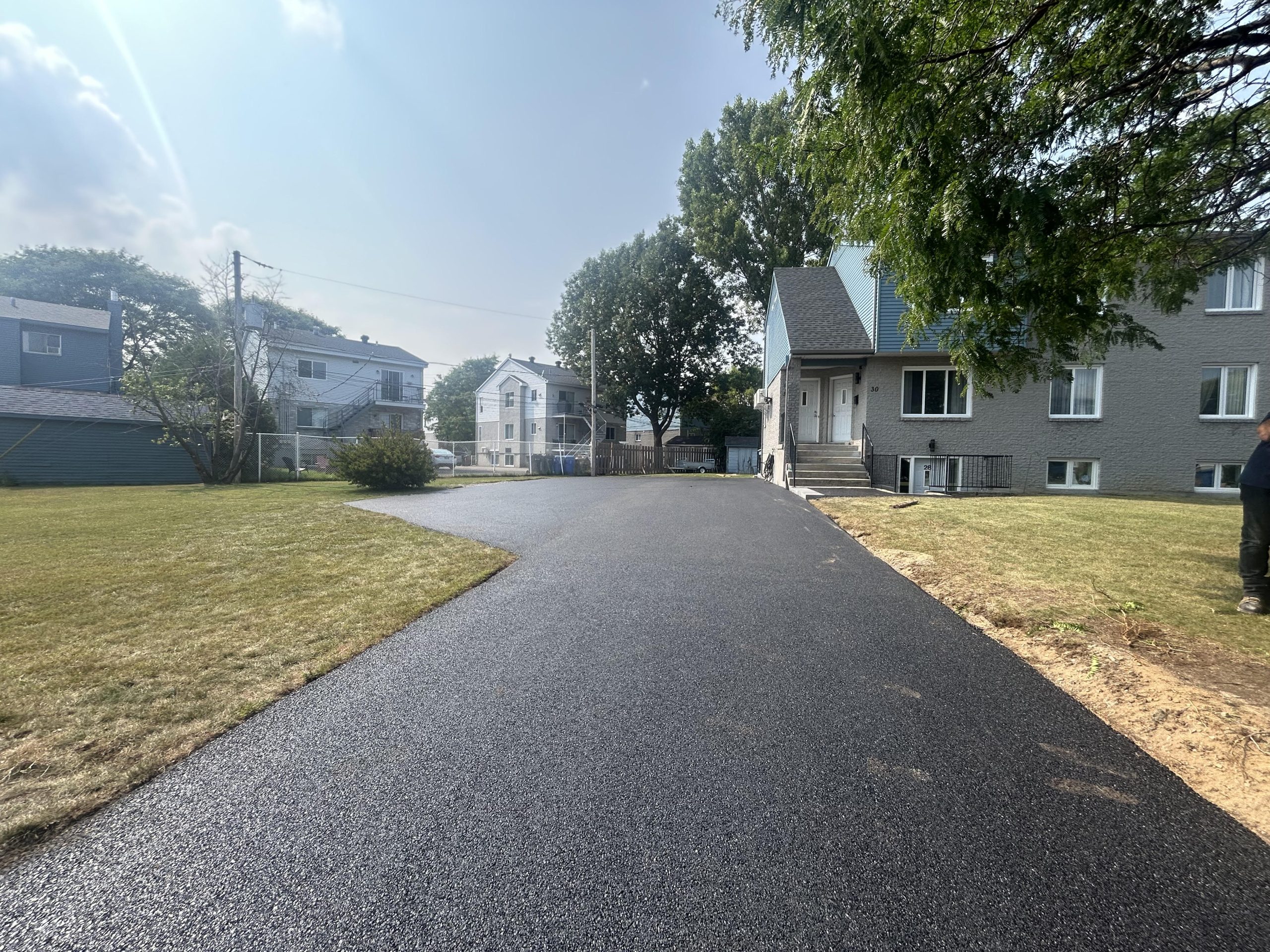 Pavage résidentiel à Laval