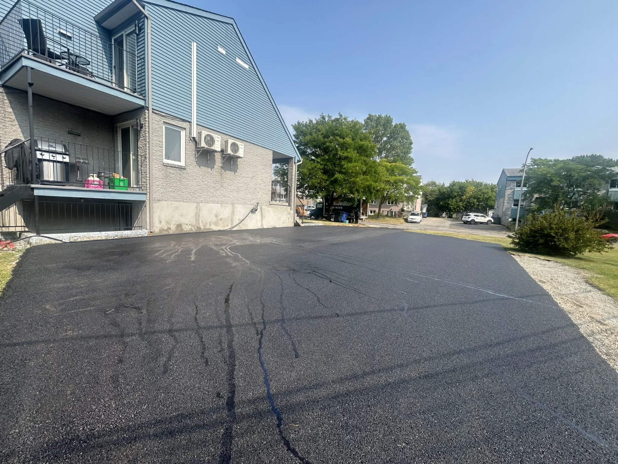 Réalisation pavage résidentiel à Laval